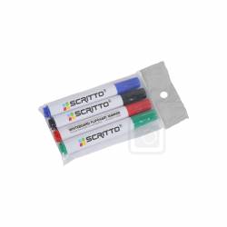 5100, 4 feutres pour tableaux blancs - Accessoires vitrines et