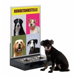 Porte visuel 4000 abreuvoir chien