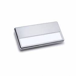 Porte nom coulissant H105 x L 210 mm 7028